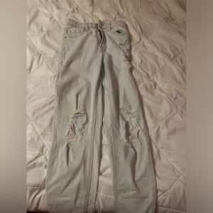 wild fable high rise mom jeans light wash!